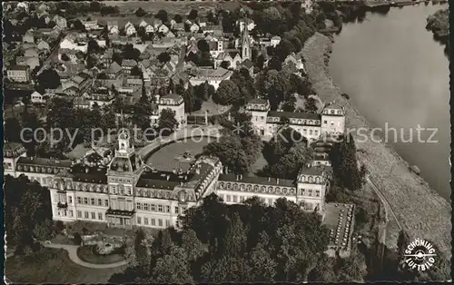 Hanau Main Fliegeraufnahme Schloss Philippsruhe Kat. Hanau