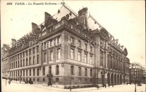 Paris La Nouvelle Sorbonne Kat. Paris