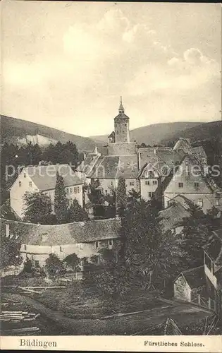 Buedingen Hessen Fuerstliches Schloss Kat. Buedingen