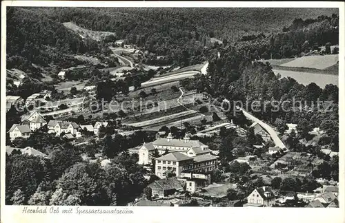 Bad Orb Spessart Sanatorium Fliegeraufnahme Kat. Bad Orb