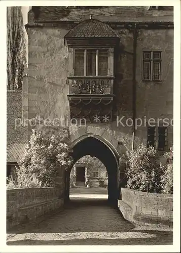 Buedingen Hessen Schloss Wachtbau 16. Jhdt. Kat. Buedingen