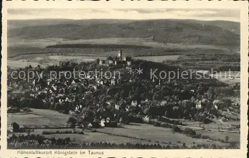 Koenigstein Taunus Fliegeraufnahme Kat. Koenigstein im Taunus