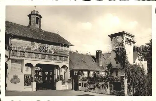 Koenigstein Taunus Klostergut Rettershof mit Reitschule und Cafe zum froehlichen Landmann Kat. Koenigstein im Taunus