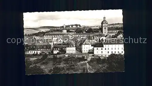 Weilburg Ortsansicht mit Schloss Luftkurort Kat. Weilburg Lahn