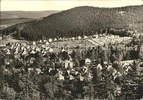 Ilmenau Thueringen Blick zum Lindenberg Kat. Ilmenau