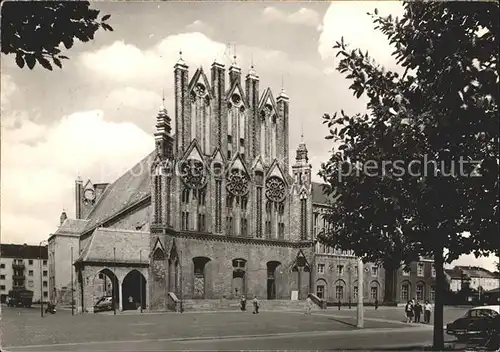 Frankfurt Oder Rathaus Kat. Frankfurt Oder