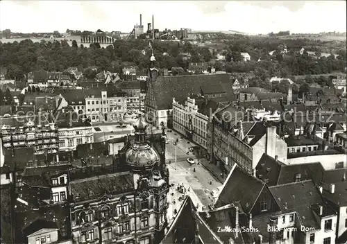 Zwickau Sachsen Blick vom Dom Kat. Zwickau