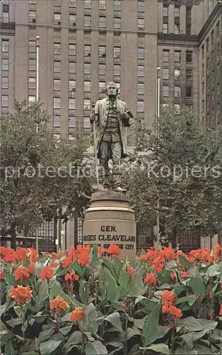 Cleveland Ohio Statue of General Moses Cleaveland  Kat. Cleveland