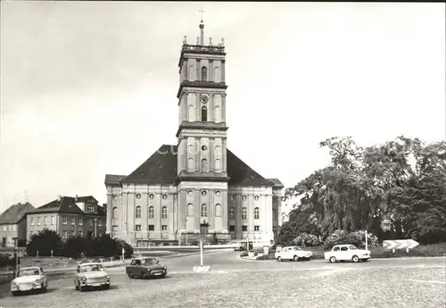 Neustrelitz Markt Stadtkirche Kat. Neustrelitz