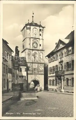 Wangen Allgaeu Ravensburger Tor Kat. Wangen im Allgaeu