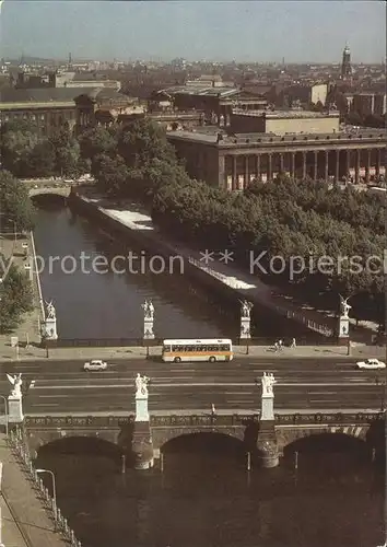 Berlin Blick auf Marx Engels Bruecke Kat. Berlin