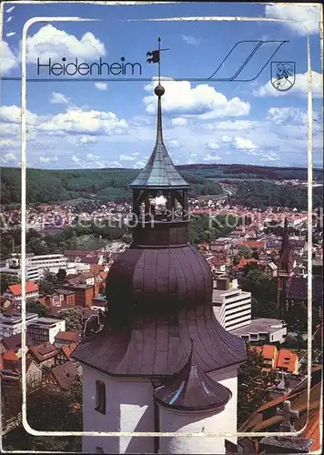 Heidenheim Brenz Schloss Hellenstein Stadtblick Kat. Heidenheim an der Brenz