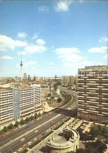 Berlin Blick auf Leipziger Strasse Kat. Berlin