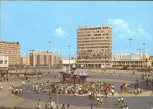 Berlin Alexanderplatz Haus des Lehrers Kongresshalle Kat. Berlin