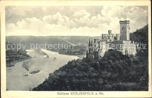 Koblenz Rhein Schloss Stolzenfels Kat. Koblenz