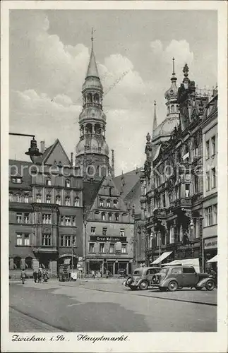 Zwickau Sachsen Hauptmarkt Kat. Zwickau