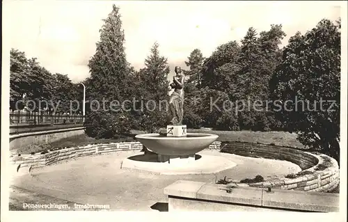 Donaueschingen Irmabrunnen Kat. Donaueschingen