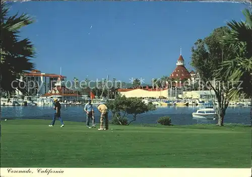 Coronado Golfplatz Hafen Kat. Coronado