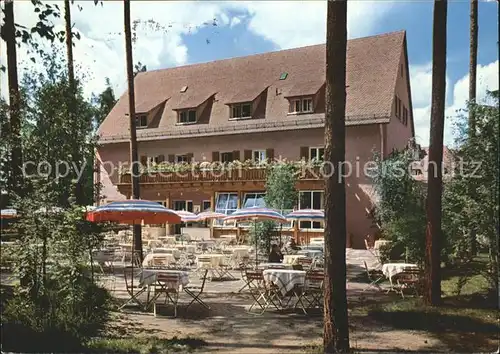 Rummelsberg Hospiz Freizeitenheim Terrasse Kat. Schwarzenbruck