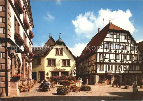 Lohr Main Fachwerkhaeuser Kat. Lohr a.Main