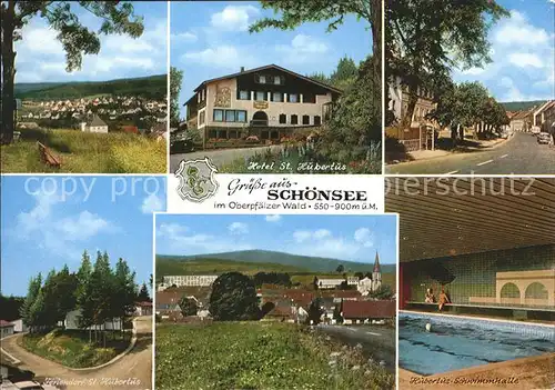 Schoensee Hotel St. Hubertus  Kat. Schoensee