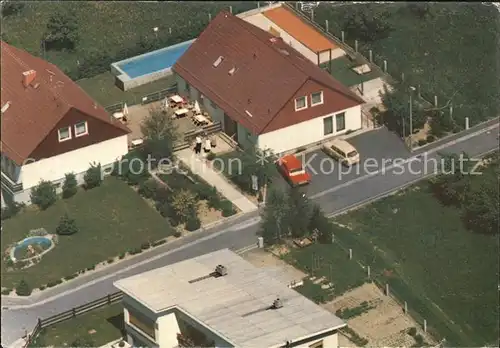 Dombach Taunus Waldpension Haus Helena Fliegeraufnahme Kat. Bad Camberg