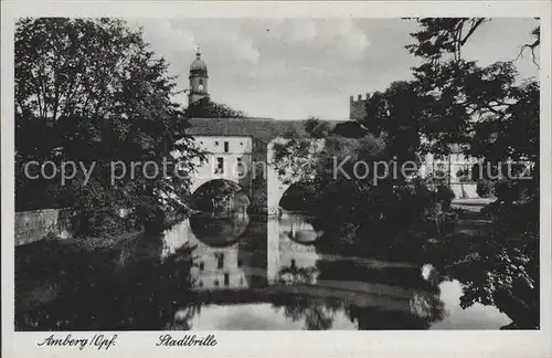 Amberg Oberpfalz Stadtbrille Kat. Amberg