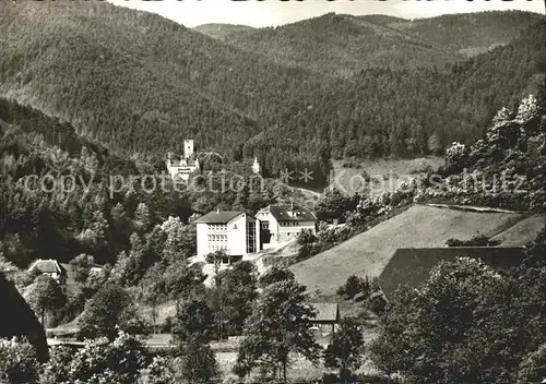 Hornberg Schwarzwald Jugendherberge Hornberg Schwarzwaldbahn Kat. Hornberg