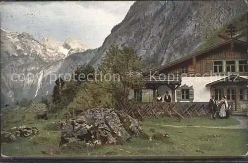 Berchtesgaden Saletalalpe am Obersee Kat. Berchtesgaden