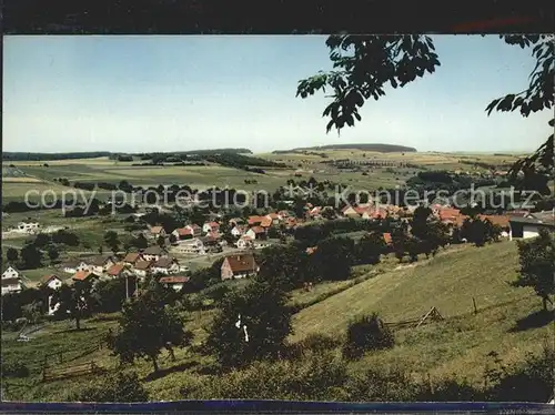 Rinderbuegen Panorama Kat. Buedingen