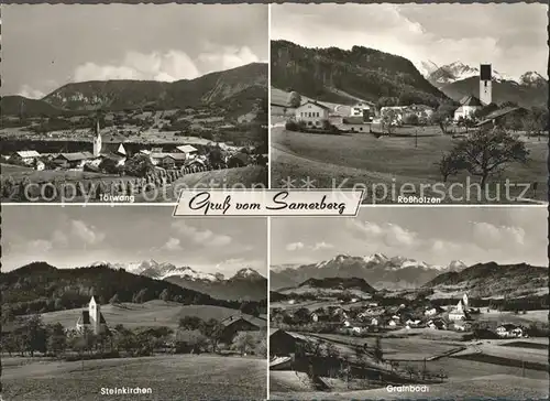 Toerwang mit Rossholzen Steinkirchen Grainbach Kat. Samerberg