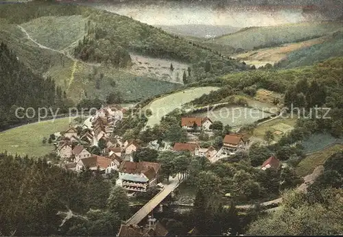 Treseburg Harz Totalansicht Kat. Treseburg