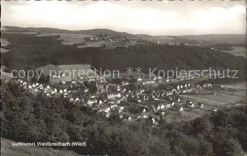 Waldbreitbach Wied Panorama Kat. Waldbreitbach