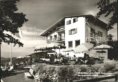 Dornbirn Vorarlberg Bergstation der Karrenseilbahn Kat. Dornbirn