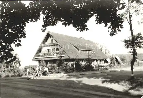 Friedrichroda Heuberghaus Kat. Friedrichroda