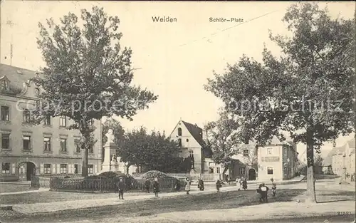 Weiden Oberpfalz Schloer Platz Kat. Weiden i.d.OPf.