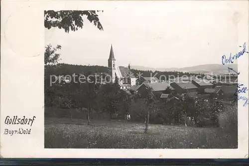 Gottsdorf Niederbayern Teilansicht Kirche Kat. Untergriesbach