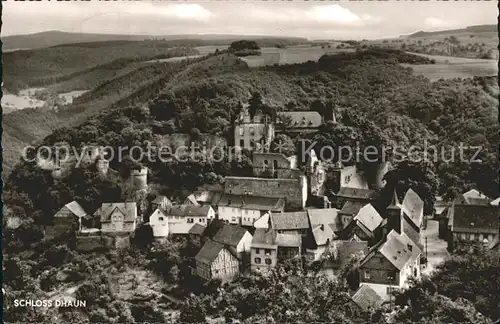 Dhaun mit Schloss Kat. Hochstetten Dhaun