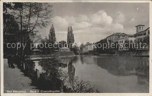 Bad Kreuznach Nahe und Elisabethenquelle Kat. Bad Kreuznach