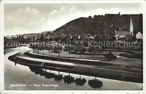 Saarbruecken Neue Saaranlage Kat. Saarbruecken