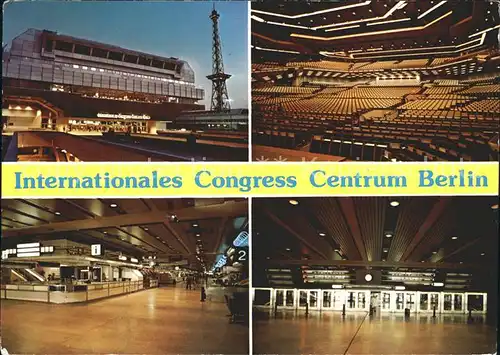 Berlin Internationales Congress Centrum  Kat. Berlin