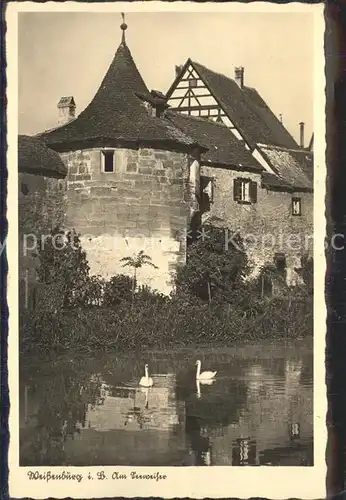 Weissenburg Bayern Seeweiher  Kat. Weissenburg i.Bay.