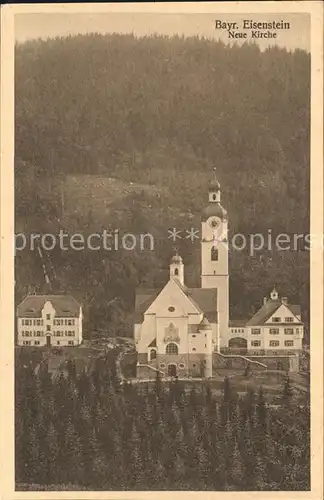 Bayerisch Eisenstein Neue Kirche Kat. Bayerisch Eisenstein