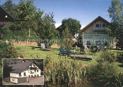 Bayerisch Eisenstein Pension Wimmer Liegewiese Teich Kat. Bayerisch Eisenstein