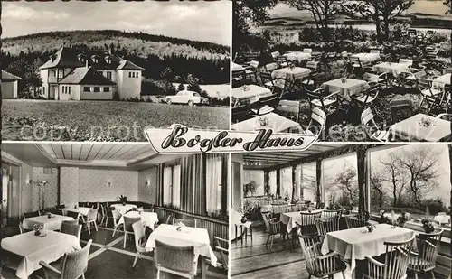 Schwarzenborn Knuell Bogler Haus Restaurant Hotel Kat. Schwarzenborn