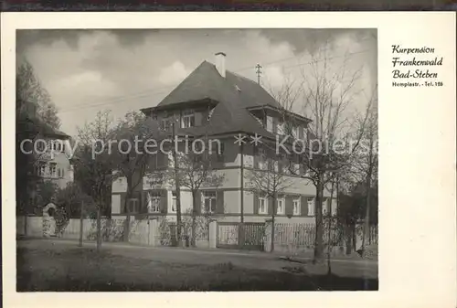 Bad Steben Kurpension Frankenwald Kat. Bad Steben