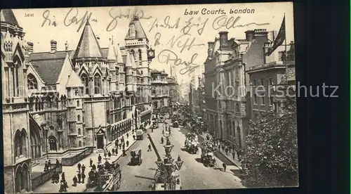 London Law Courts Kat. City of London