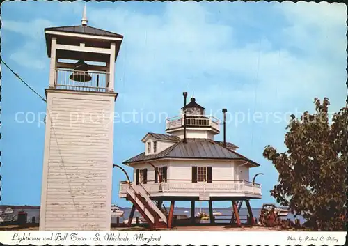 Saint Michaels Maryland Lighthouse and Bell Tower Kat. Saint Michaels