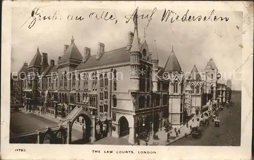 London The Law Courts Kat. City of London