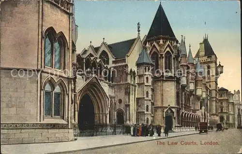 London The Law Courts Kat. City of London